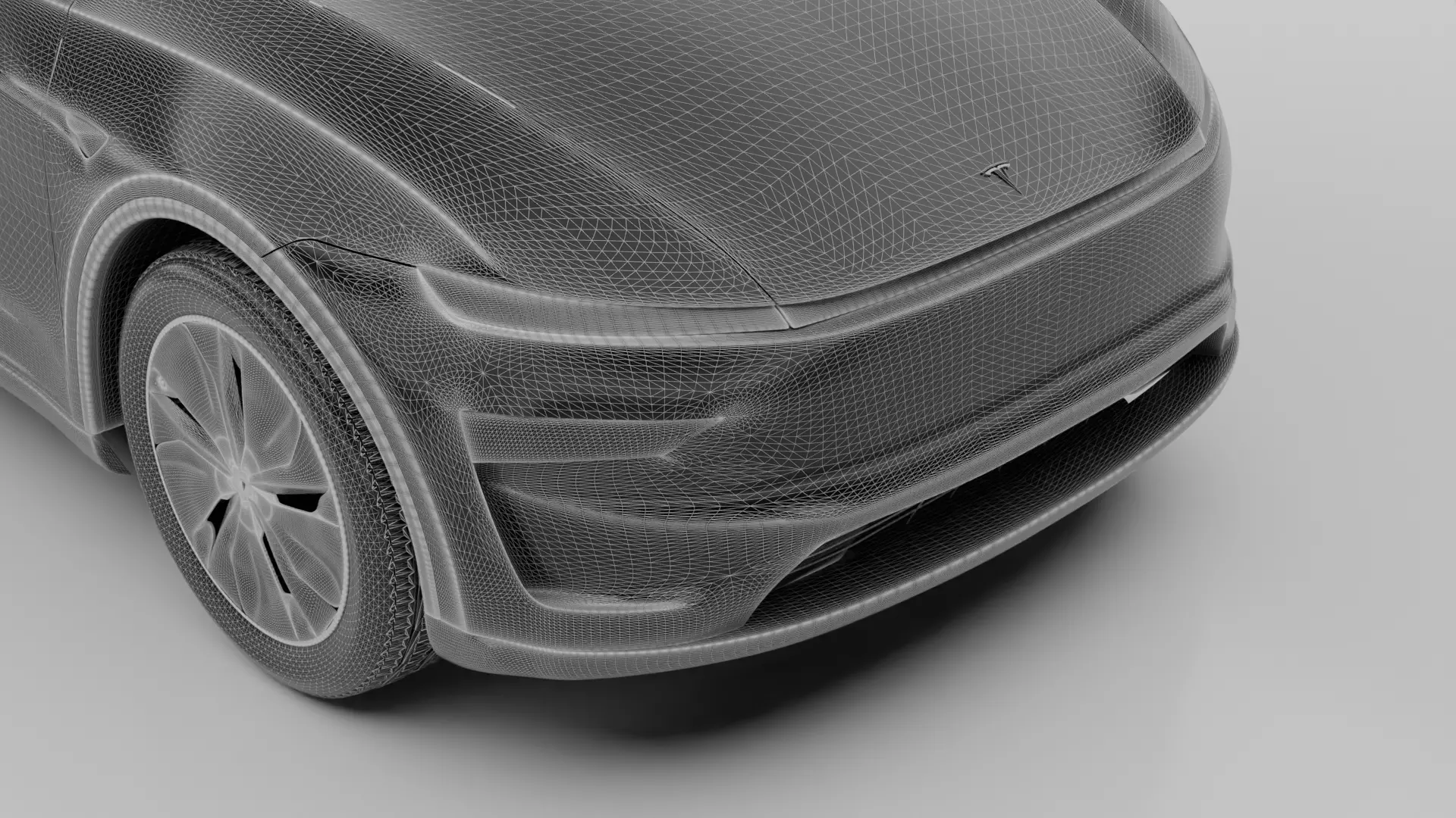 Tesla Model Y 2025  3D model_10