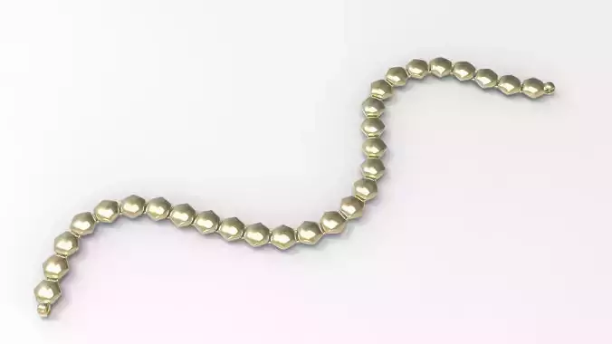 bracelet chain  3D print model