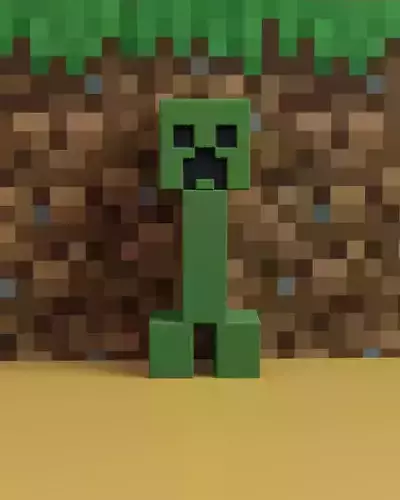 Creeper Minecraft Free 3D print model