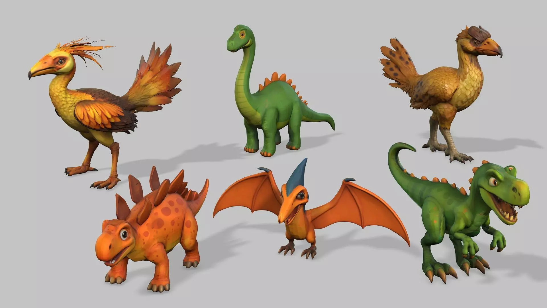 Collection for Illustration - Animal Pack 3D model