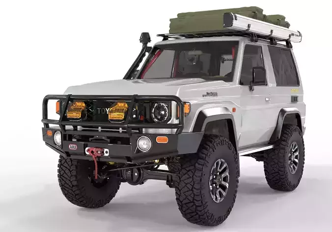 Toyota Land Cruiser Serie 70 2024 ARB 3D model