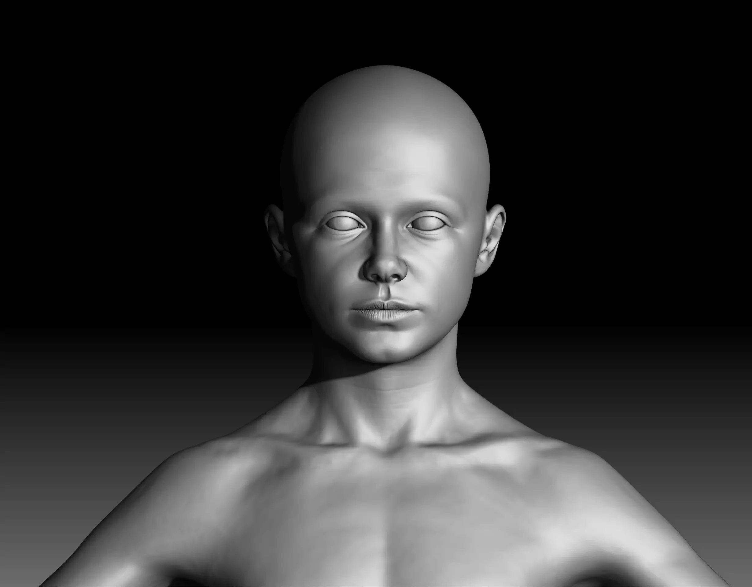 Boy anatomy study 3D print model with Outfit 3D model_1