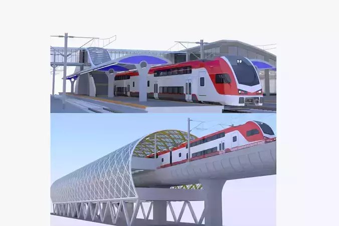 Stadler Kiss USA stations