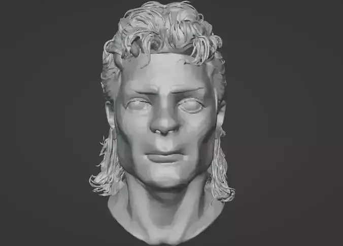 Michael Jackson Bust - Iconic 3D Printable Sculpture 