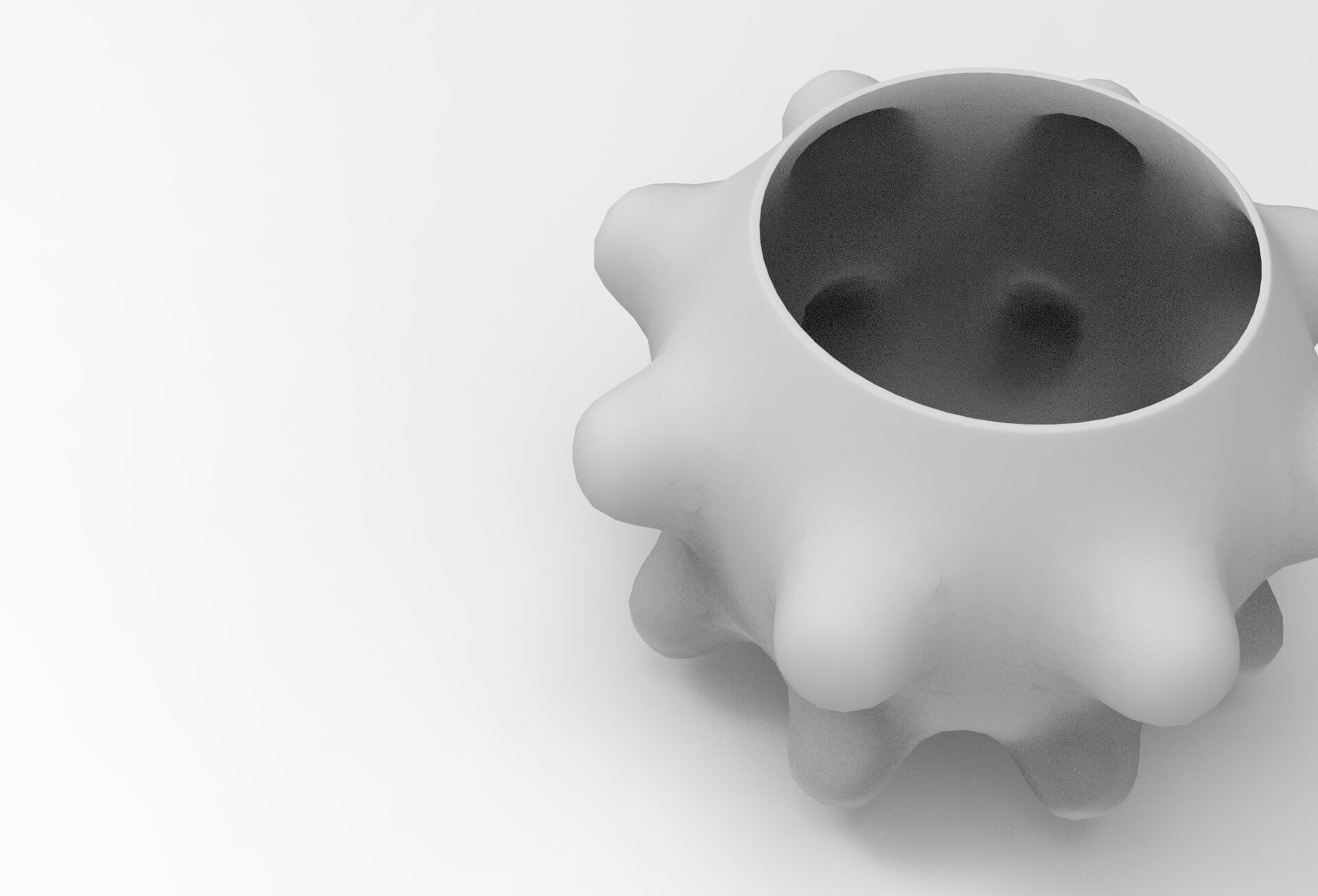 Jely Vase Low-poly 3D model_8