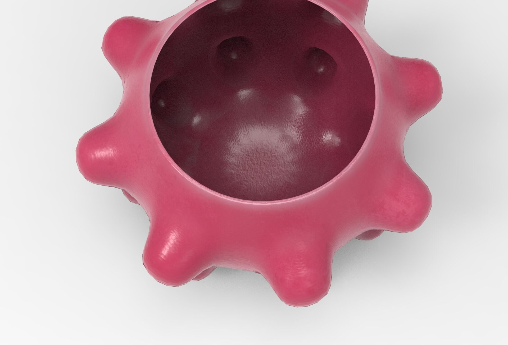 Jely Vase Low-poly 3D model_3