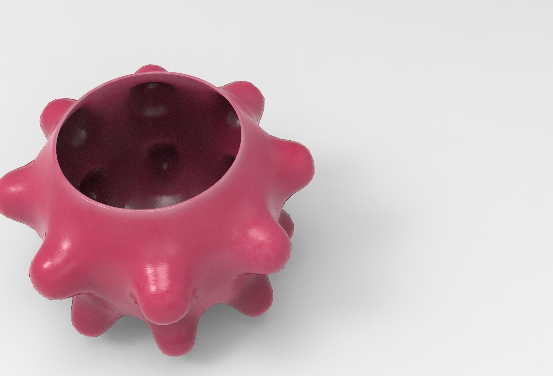 Jely Vase Low-poly 3D model_1