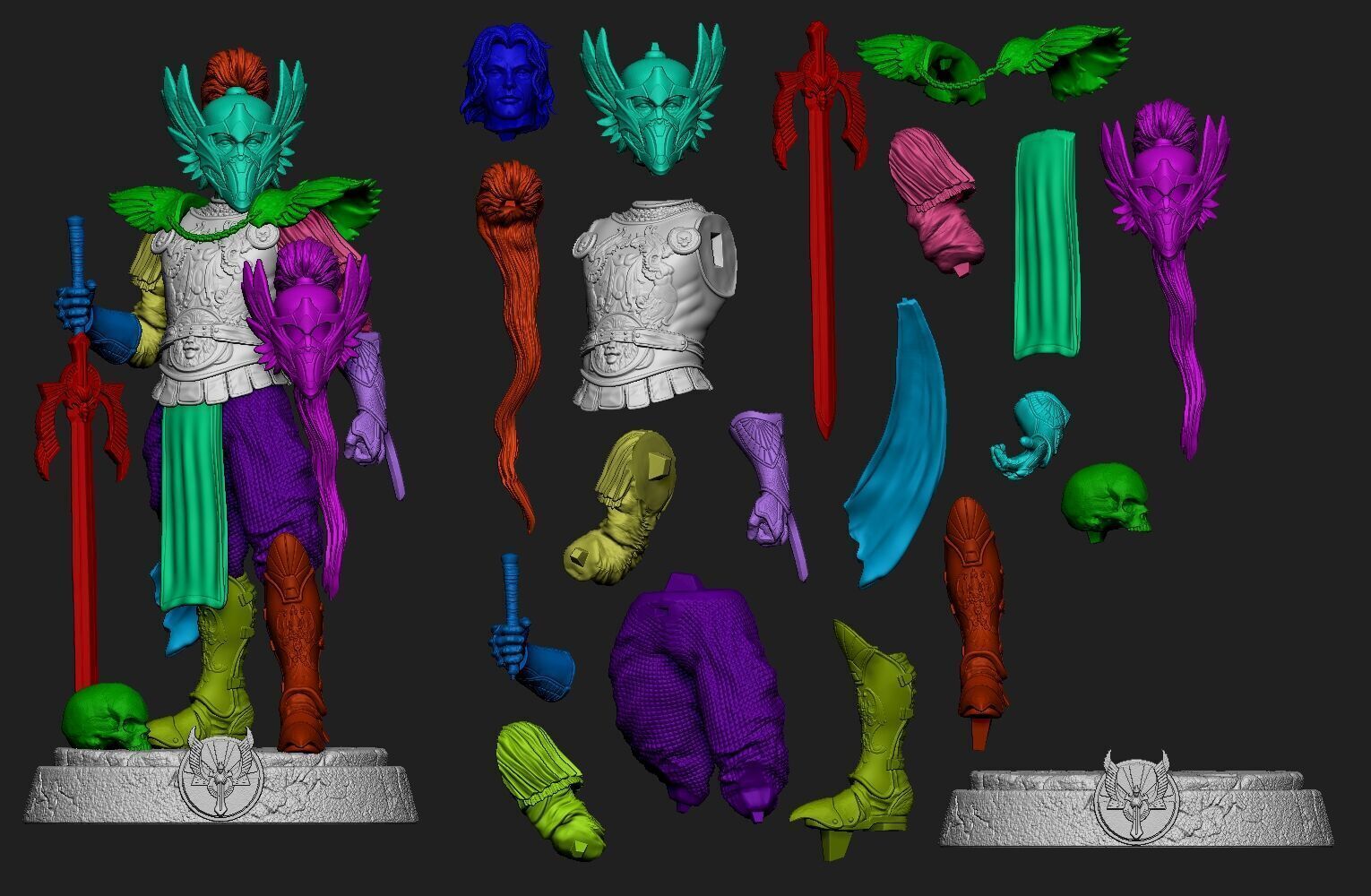 SARAFAN RAZIEL BY CREATIVE GEEK MB 3D print model_9