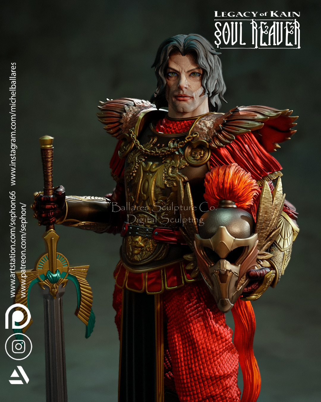 SARAFAN RAZIEL BY CREATIVE GEEK MB 3D print model_5