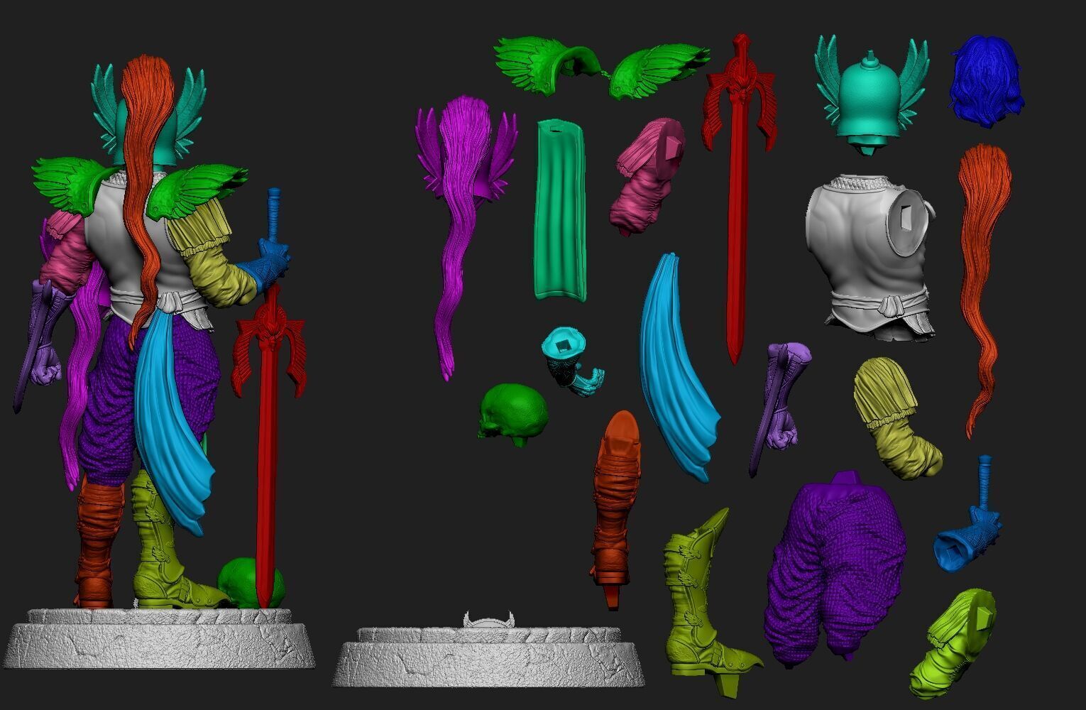 SARAFAN RAZIEL BY CREATIVE GEEK MB 3D print model_8