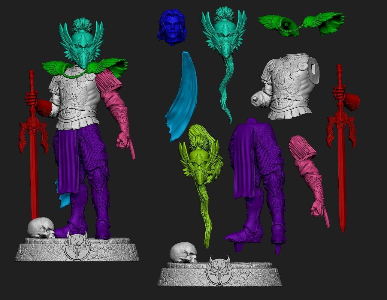 SARAFAN RAZIEL BY CREATIVE GEEK MB 3D print model_7