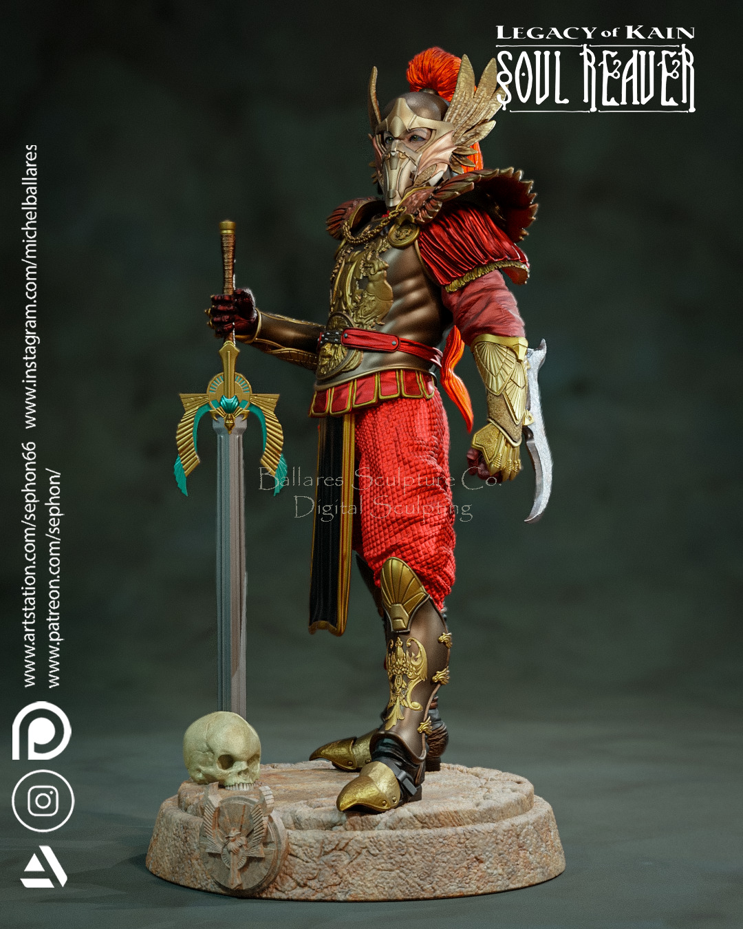 SARAFAN RAZIEL BY CREATIVE GEEK MB 3D print model_1