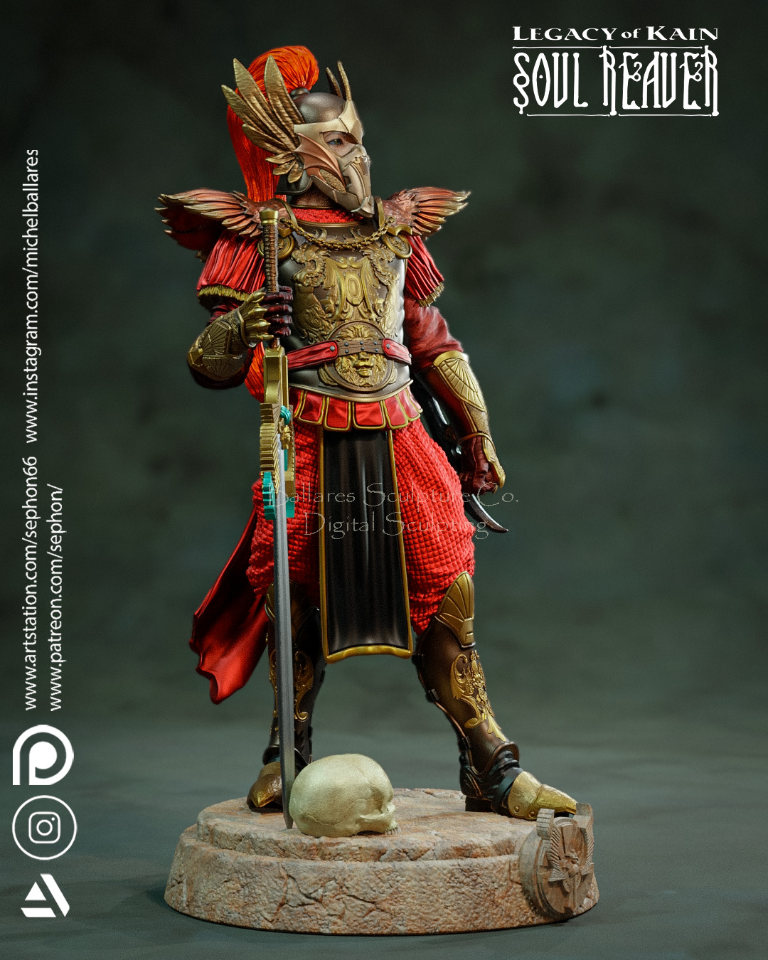 SARAFAN RAZIEL BY CREATIVE GEEK MB 3D print model_2