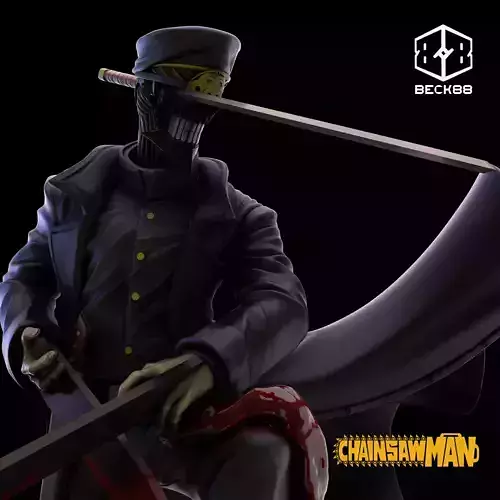  Katana Man - Chainsaw Man 3D print model