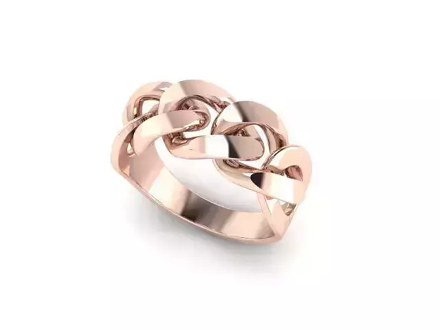 Gold Ring Cartier Ring stl 3dm 3dprintmodel