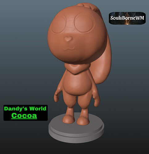 Dandy World Cocoa 3D print model