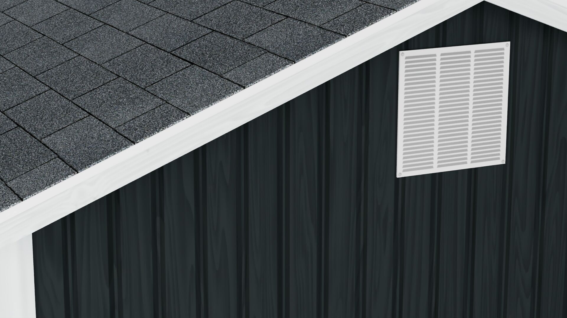 Outdoor Shed Low-poly 3D model_11