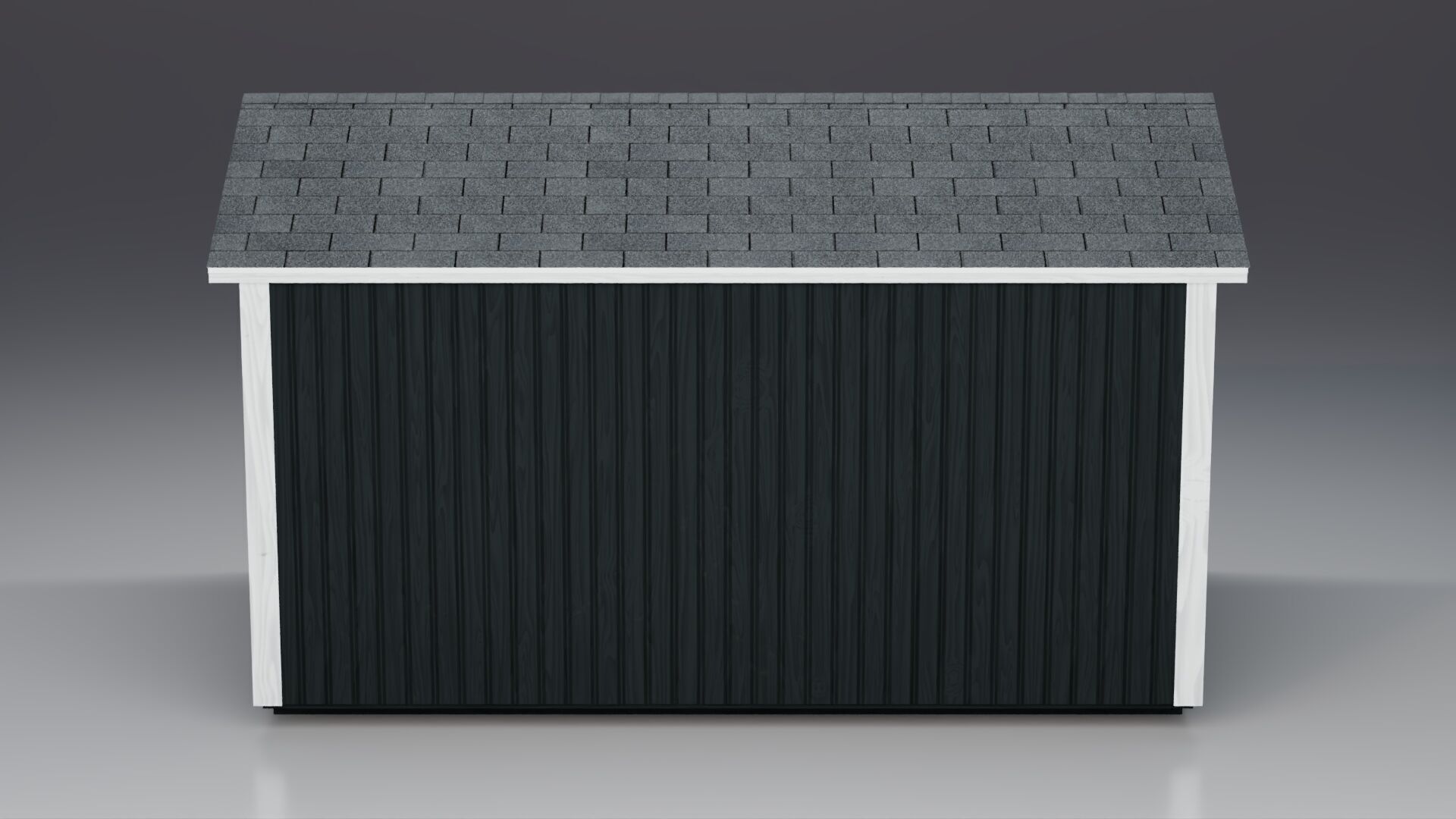 Outdoor Shed Low-poly 3D model_4