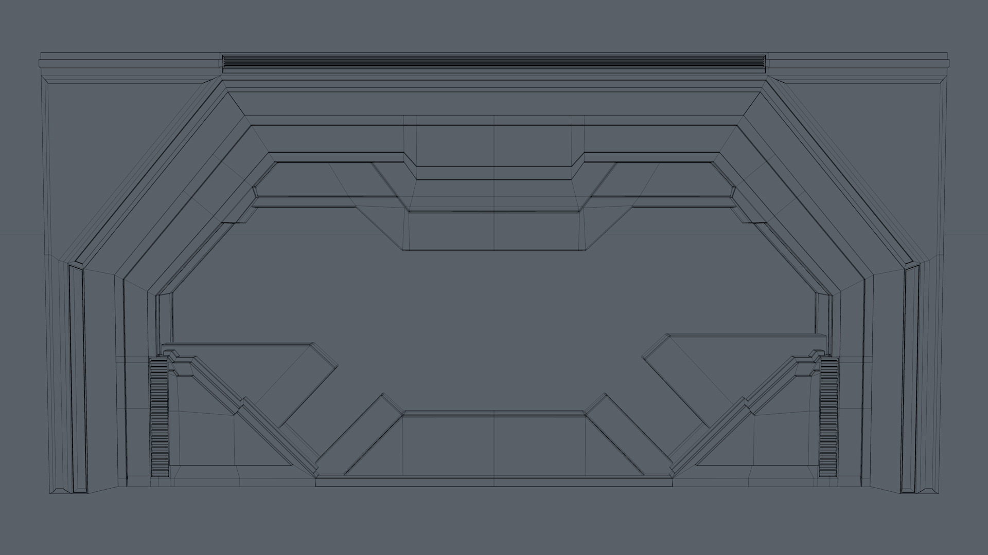  Sci Fi Door 3D model_15