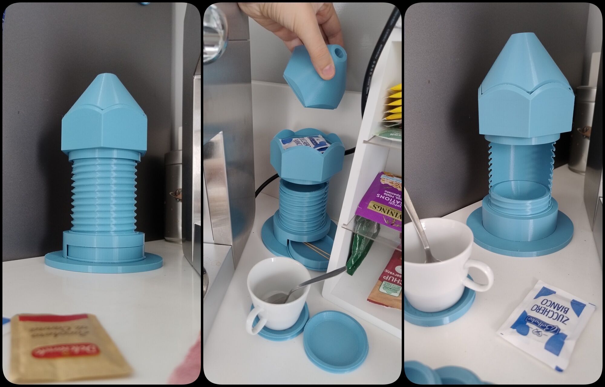 The secret Nozzle Container for your coffee break 3D print model_2