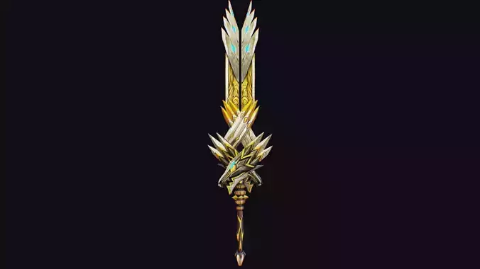 Sword Magical Cutting Fantasy Melee Dagger Iron Blade Saber