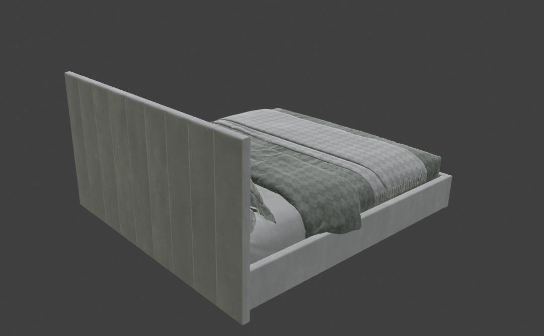 couch 3D model_1