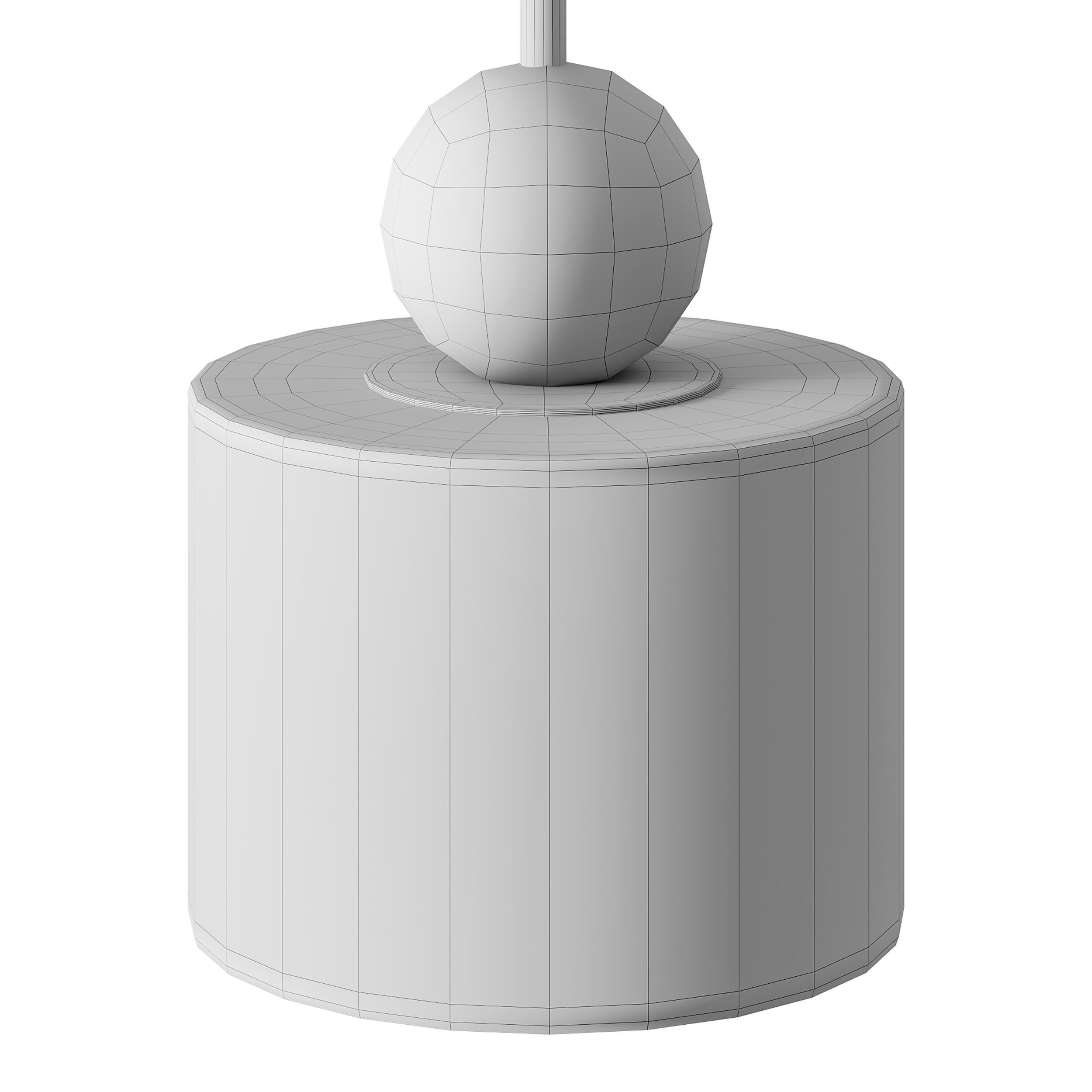 Pendant Etruscan Round 3D model_14
