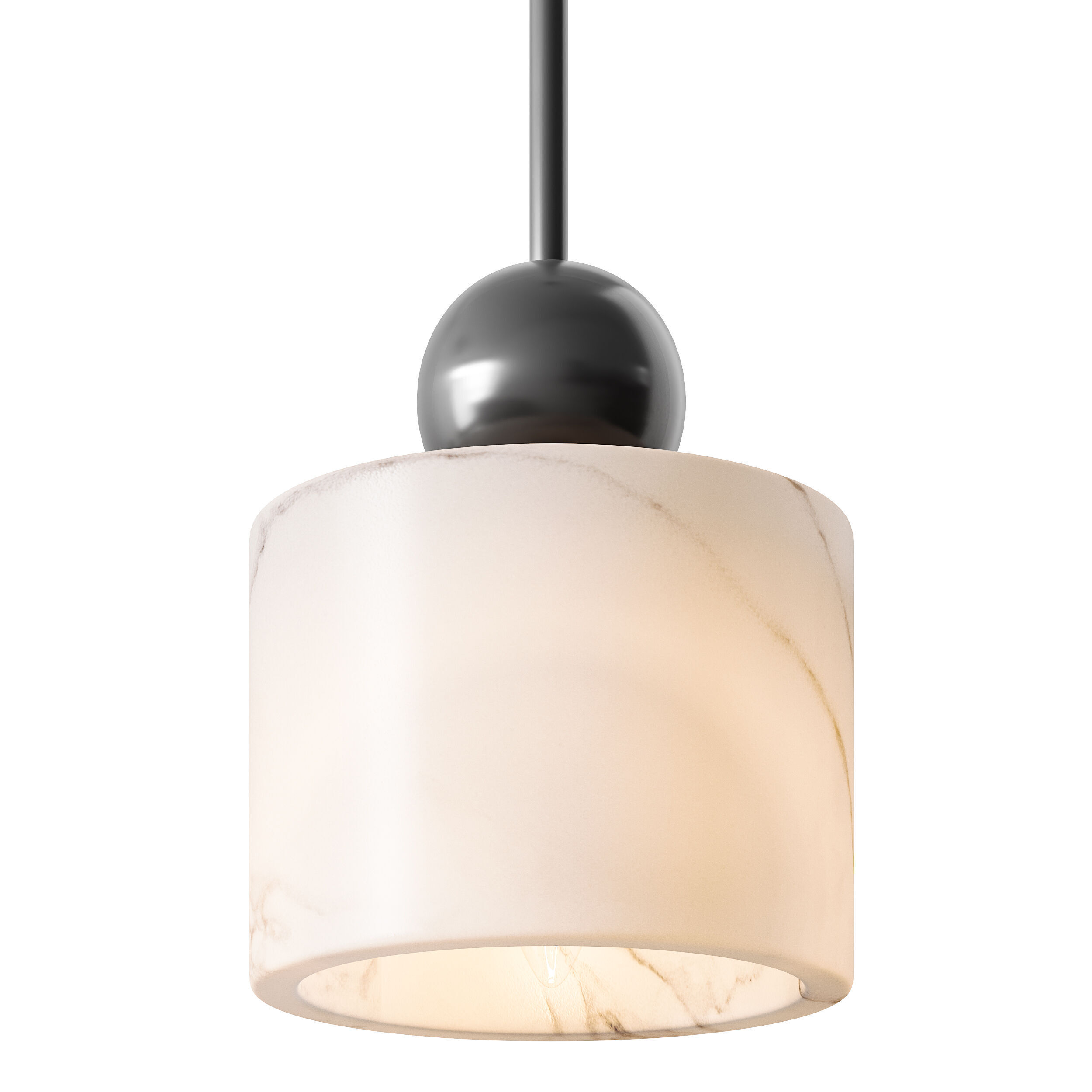 Pendant Etruscan Round 3D model_12