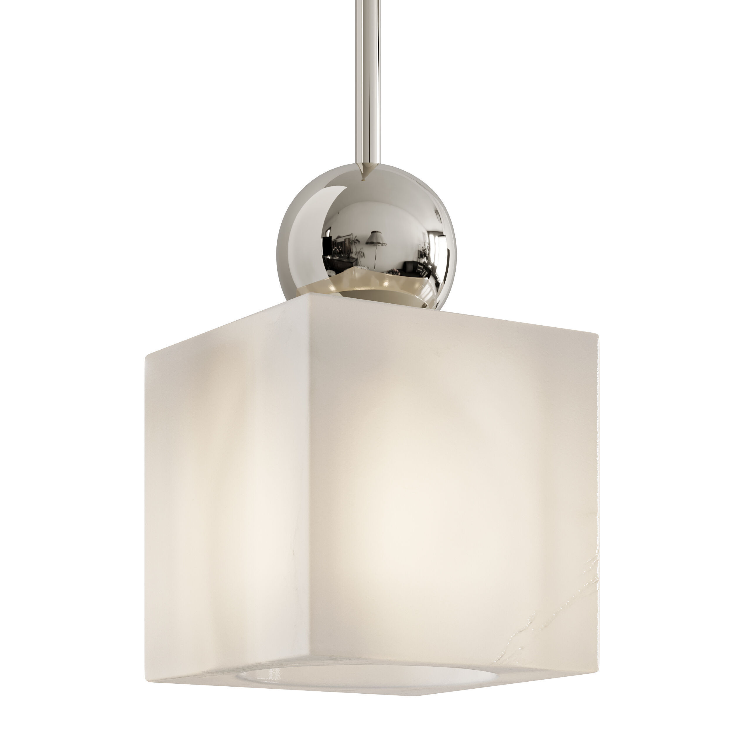 Pendant Etruscan Square 3D model_7