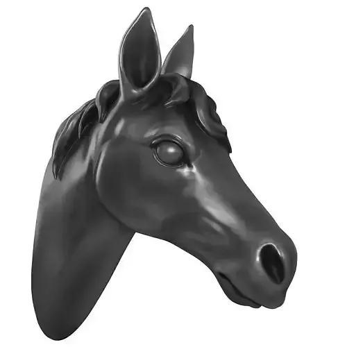 Decorative horse head