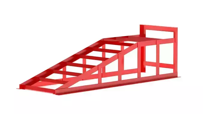 Garage Car Ramps Heavy-Duty Vehicle