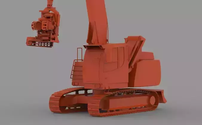 Sennebogen 718 Crawler 3D print model