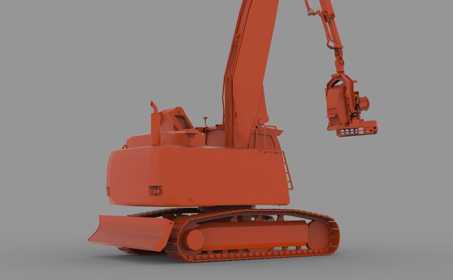 Sennebogen 718 Crawler 3D print model_4