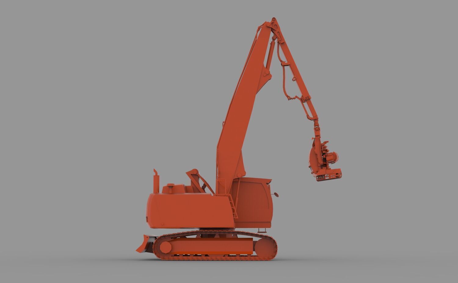 Sennebogen 718 Crawler 3D print model_3
