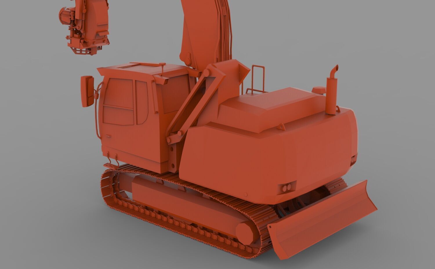 Sennebogen 718 Crawler 3D print model_5
