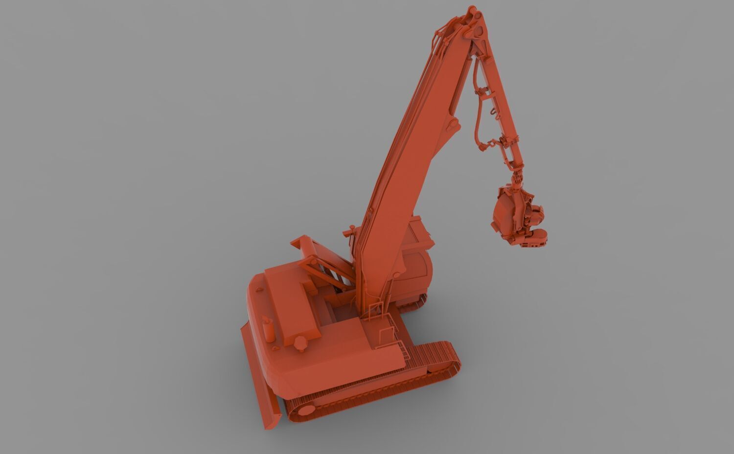 Sennebogen 718 Crawler 3D print model_7