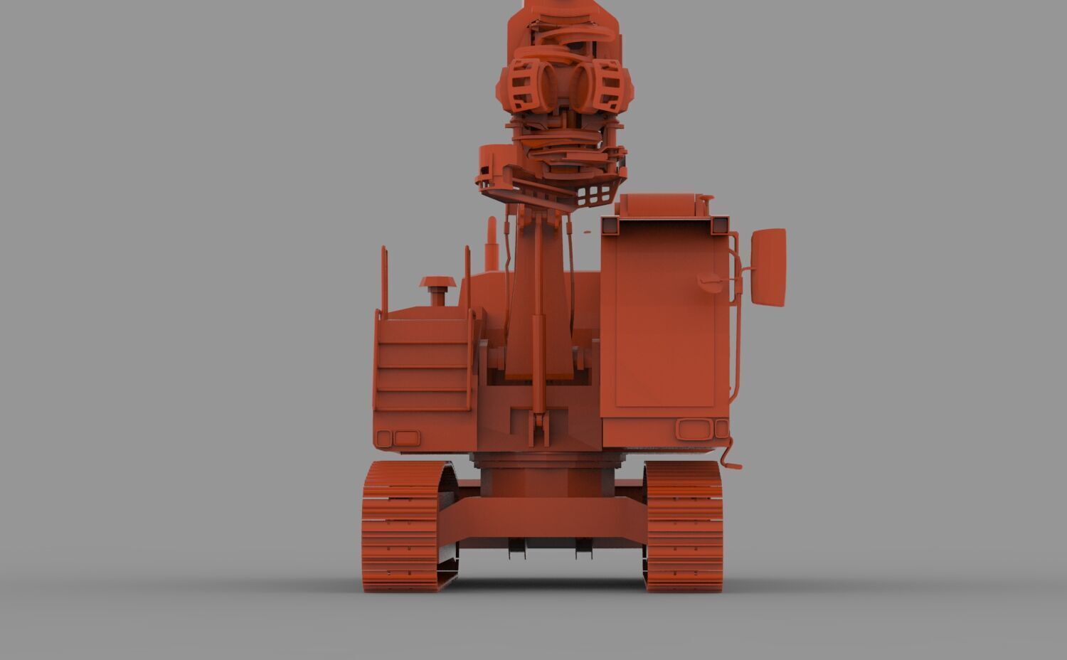 Sennebogen 718 Crawler 3D print model_1