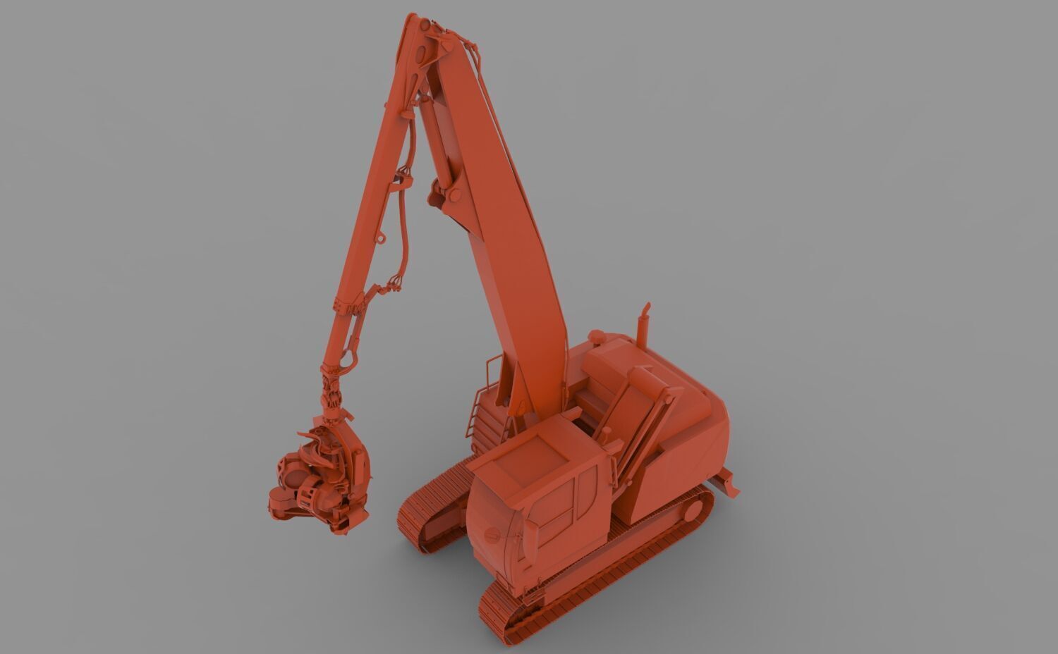 Sennebogen 718 Crawler 3D print model_6