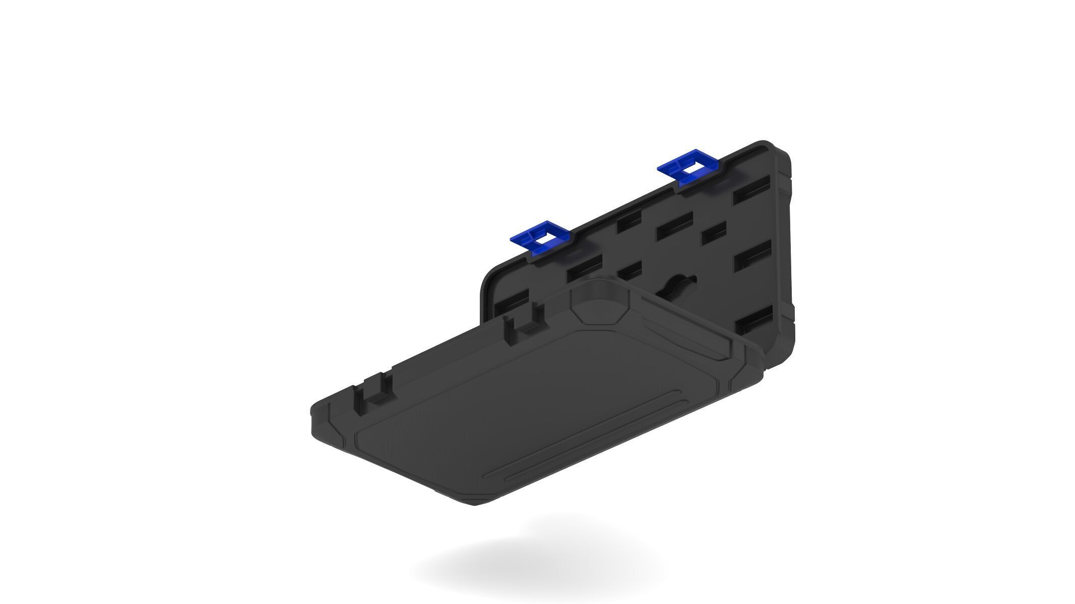 Garage Drive Socket Set Complete Ratchet and Socket Kit 3D model_9