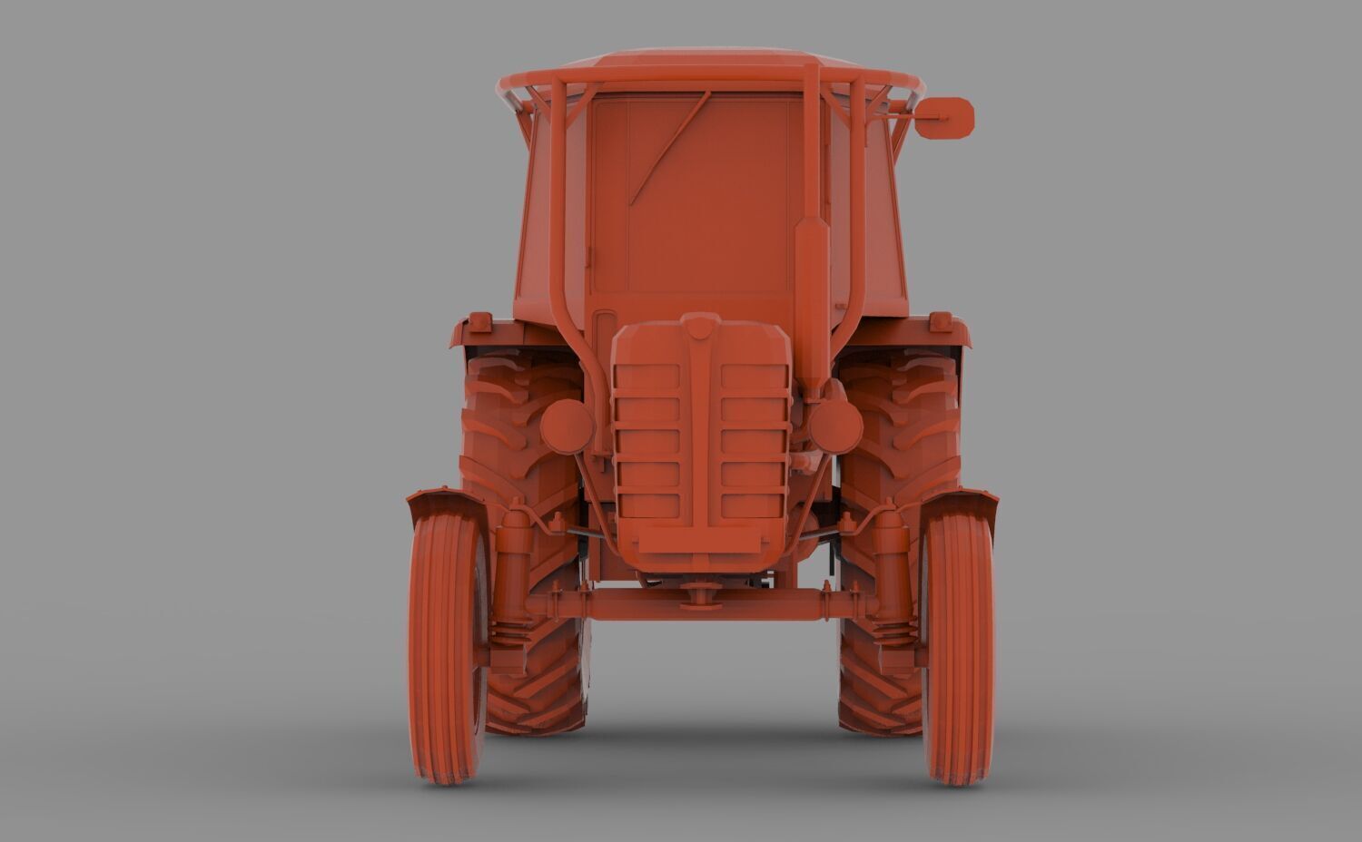 Zetor 4011 3D print model_1