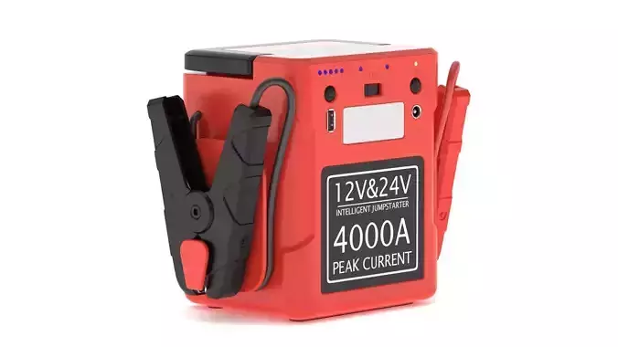 Garage Heavy Duty JumpStart 3D model