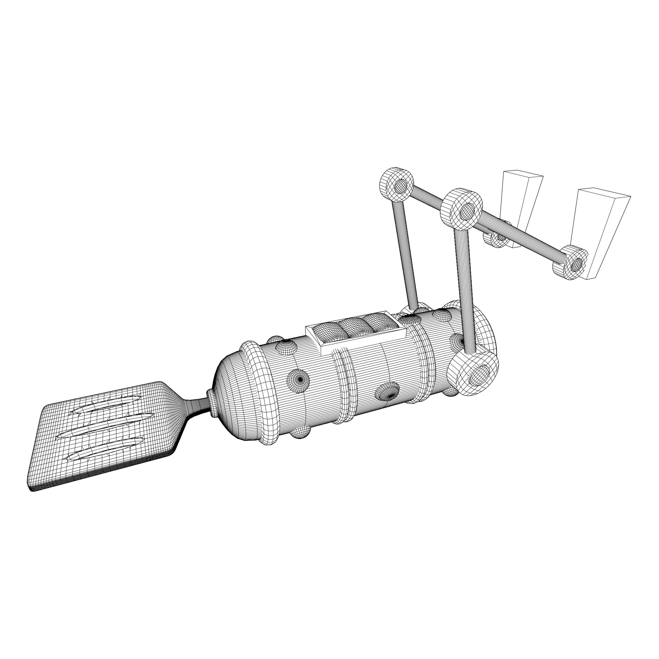 Le Spatula Inspired By Spongebob Squarepants 3D model_30