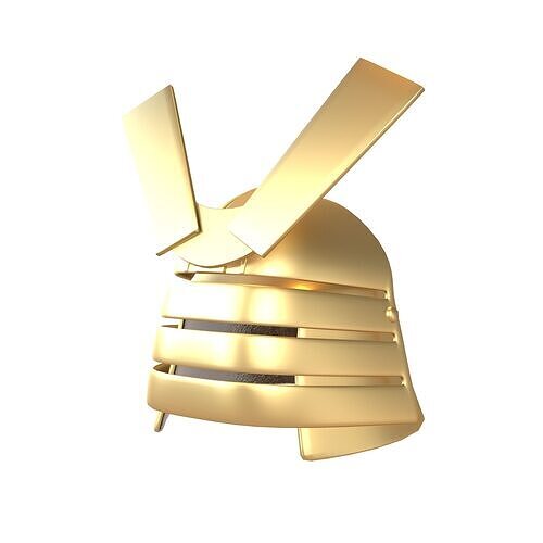 War Helmet V4 002 Low-poly 3D model