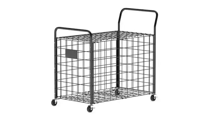 Handball Portable Ball Cage Trolley 3D model