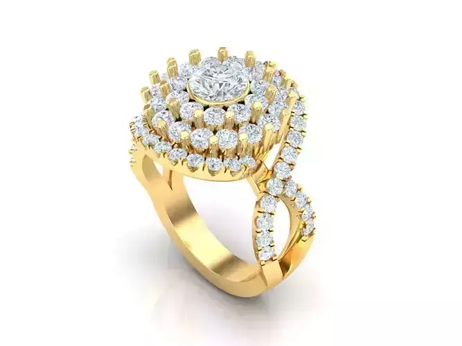 Solitare Women Ring 1WR245