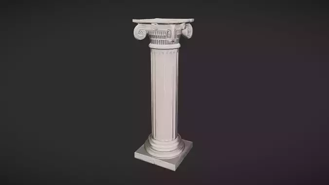 Ancient Greek Ionic column