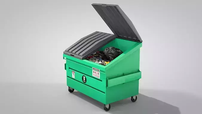 Garbage Container 3D model