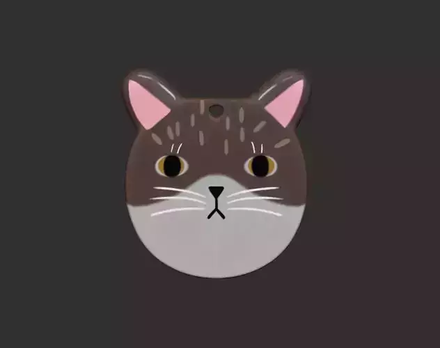 Cute Cat Ornament Ready