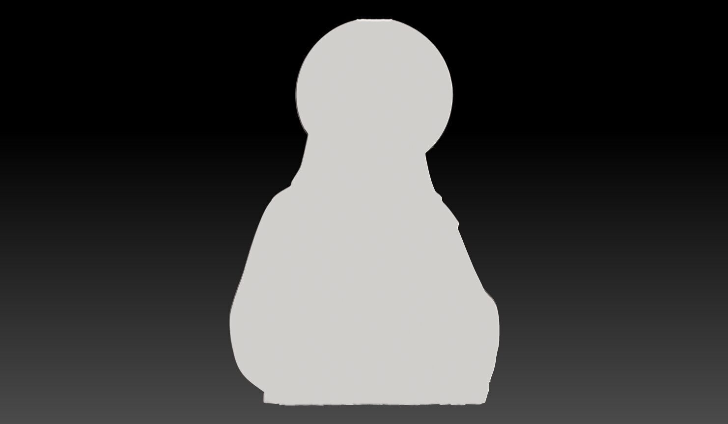 Saint Monica - 250422 3D print model_5