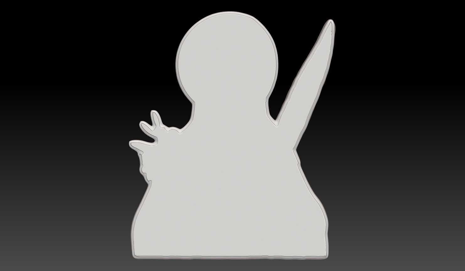 Saint Maria Goretti - 250422 3D print model_5